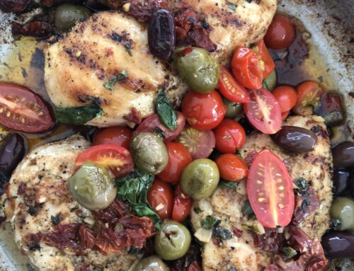 Chicken, Olives and Cherry Tomatoes